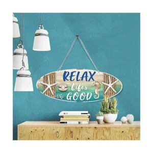 Letrero de playa para colgar en el mar decoración de_7