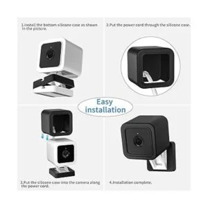 HOLACA Piel de silicona para Wyze Cam v3 Viene con_3