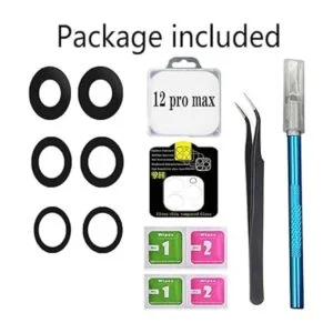 LEAFE Reemplazo de lente de cámara para iPhone 12 Pro Max_6