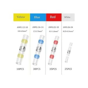Flytuo 100 conectores de alambre de sellado de soldadura_2