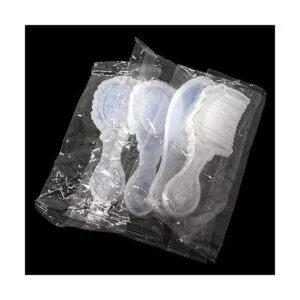 Honbay 4 piezas de silicona espejo peine de pelo hacer_4