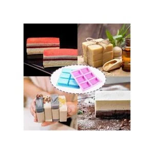 Moldes de jabón de silicona moldes rectangulares de_7