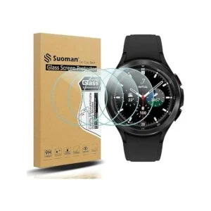 Suoman Paquete de 4 protectores de pantalla de vidrio_1