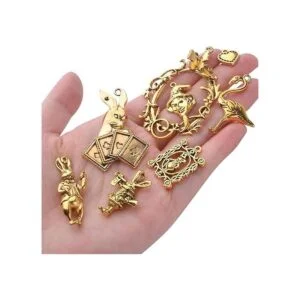 40 dijes de Alicia en el país de las maravillas con_6