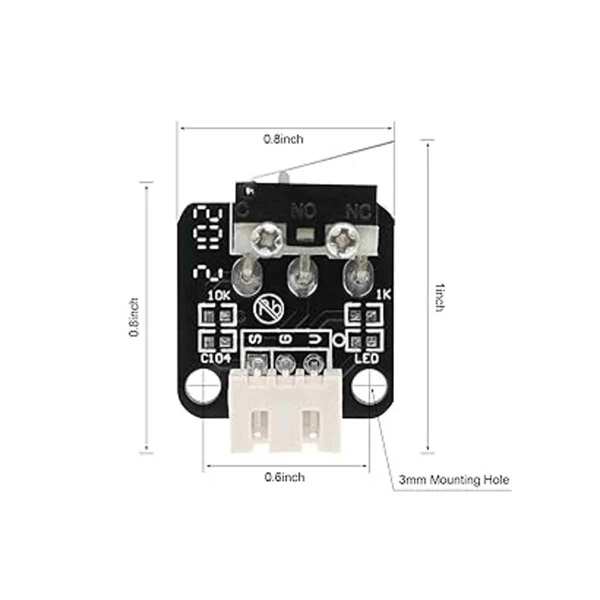 GUBCUB Interruptor de límite de parada para impresora 3D_2
