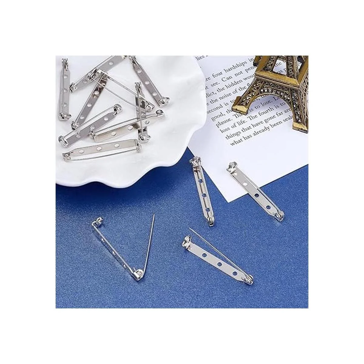 KISSITTY Broche de hierro de tres agujeros de 50 piezas_5