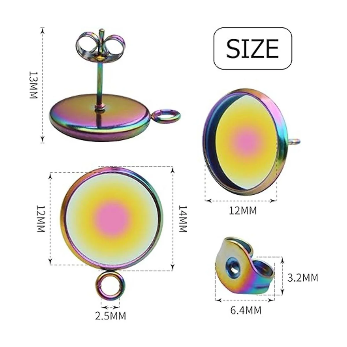 Aylifu Juego de 20 piezas de 0.472 in de diámetro_2