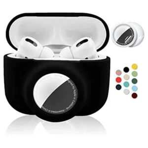 Funda protectora 2 en 1 para Apple AirPods Pro Air Tag_1