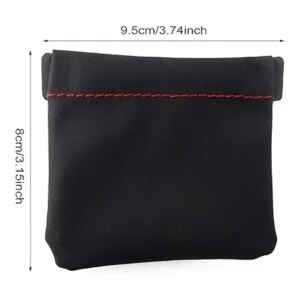 Honbay 4 bolsas de piel sintética para auriculares con_2