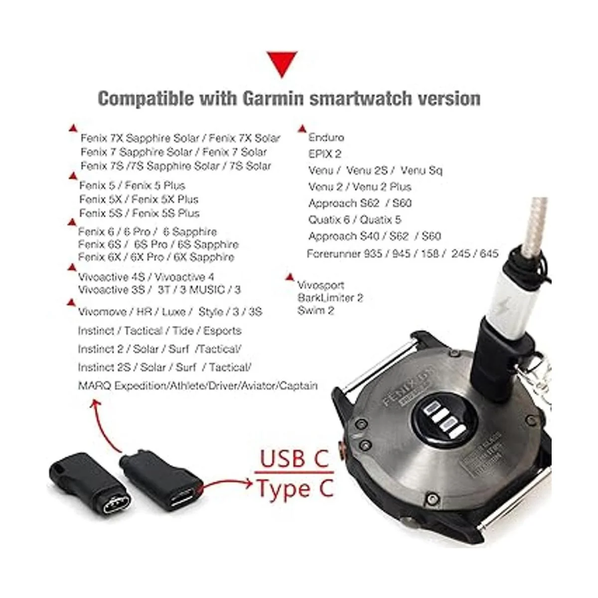 Paquete de 2 conectores de carga USBC hembra para relojes_4