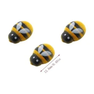 Eoutstanding Woode Bumble Pegatina 100pcs 9X13mm 3D_2