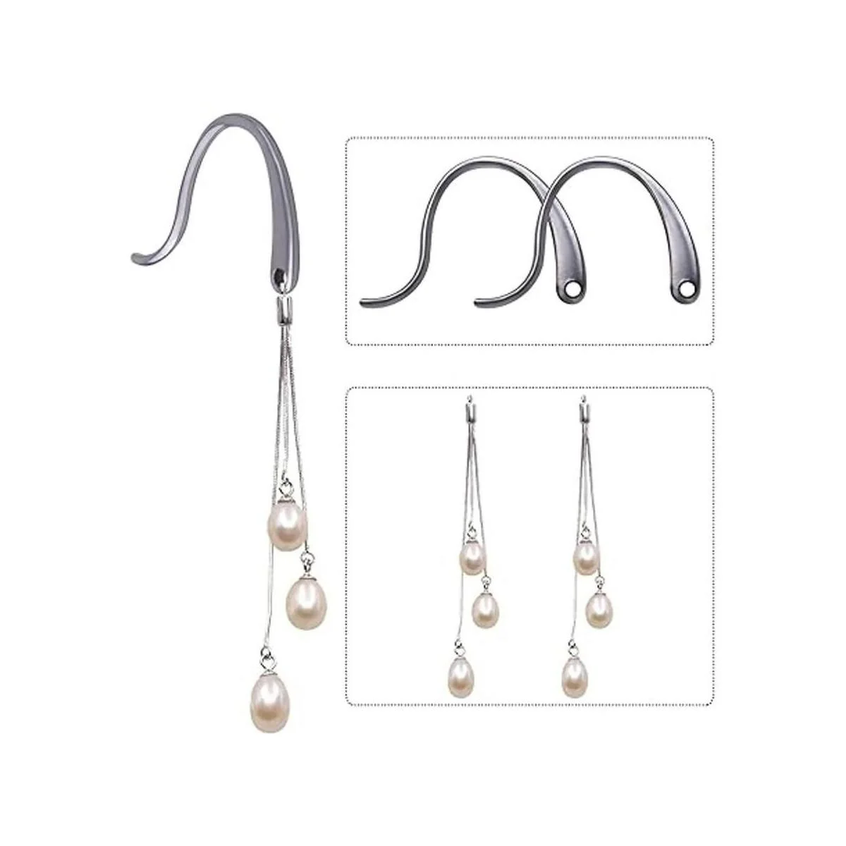 100 ganchos de acero inoxidable para pendientes_4