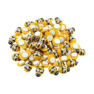 Eoutstanding Woode Bumble Pegatina 100pcs 9X13mm 3D_1