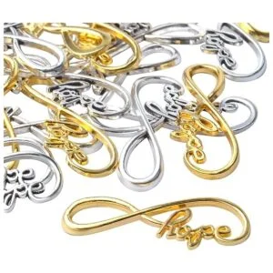 Encantos del conector del infinito 60 colgantes del_4