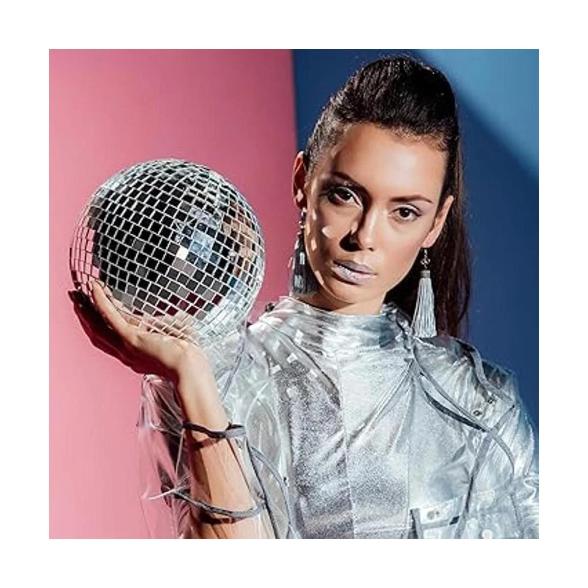 3600 piezas de azulejos de mosaico de bola de discoteca_5