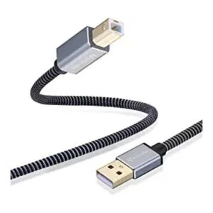 Nanxudyj Cable de impresora USB 2.0 tipo A macho a B macho_1