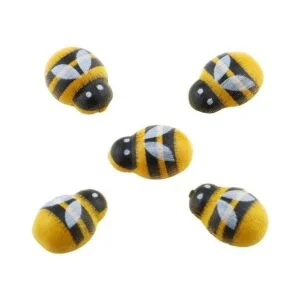 Eoutstanding Woode Bumble Pegatina 100pcs 9X13mm 3D_4