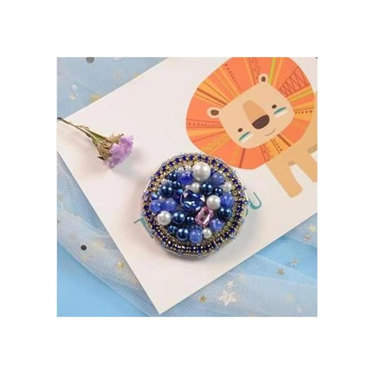 KISSITTY Broche de hierro de tres agujeros de 50 piezas_3