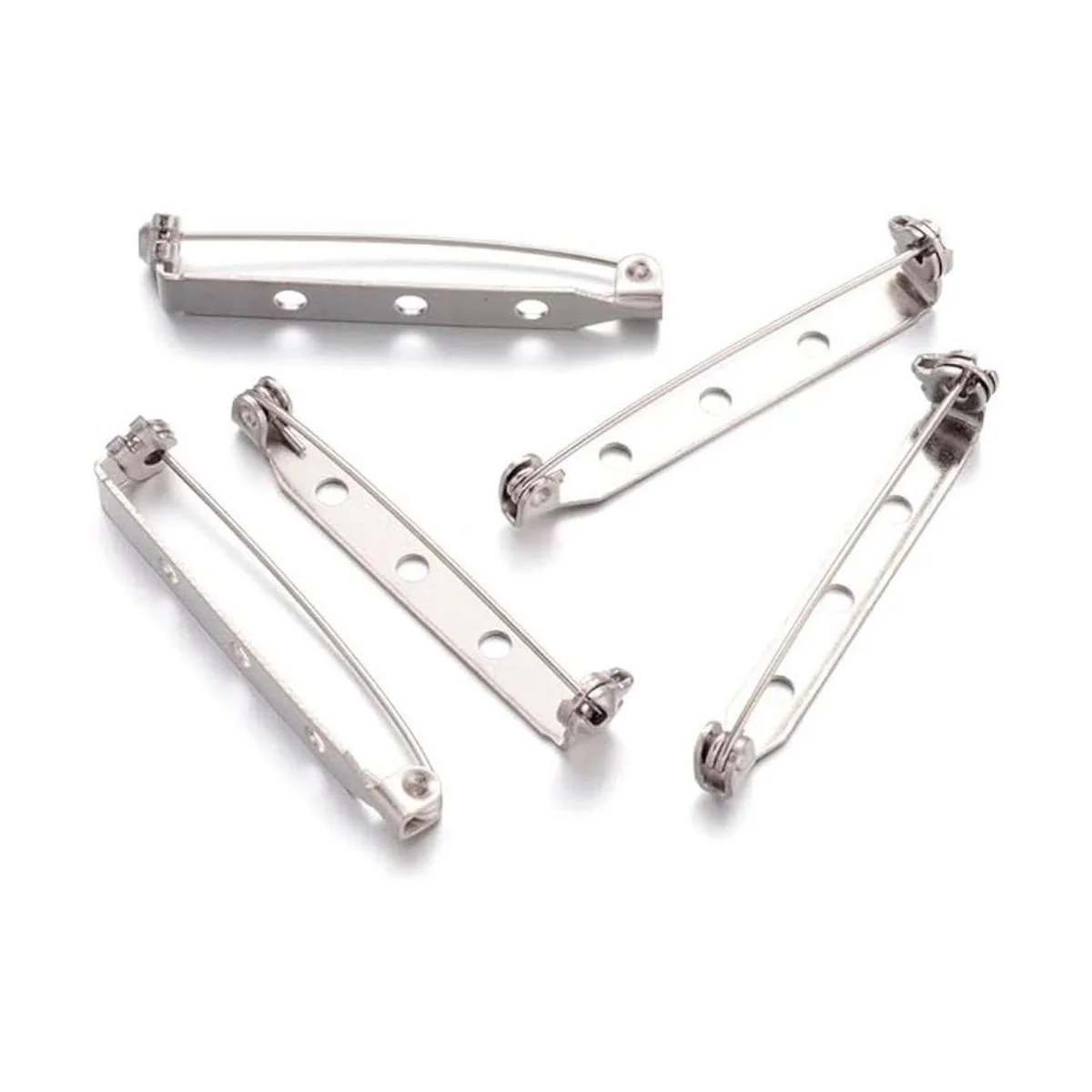 KISSITTY Broche de hierro de tres agujeros de 50 piezas_1