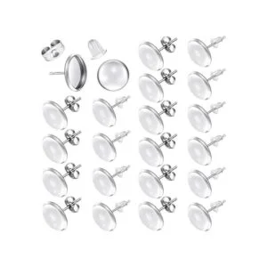 Kit de 200 aretes de perno incluye 50 piezas de acero_1