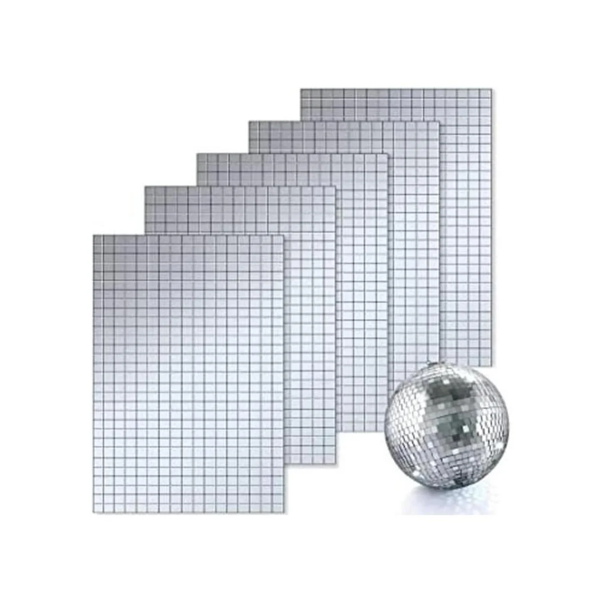 3600 piezas de azulejos de mosaico de bola de discoteca_1