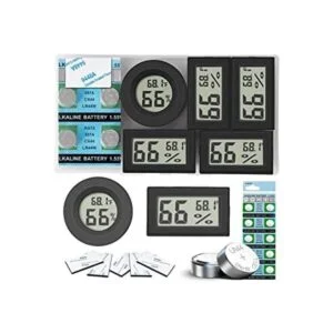 Paquete de 5 mini termómetro digital higrómetro monitor_1