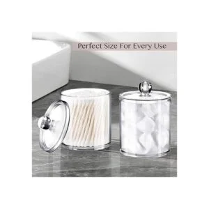 SheeChung paquete de 4 jarros de plástico acrílico para_2