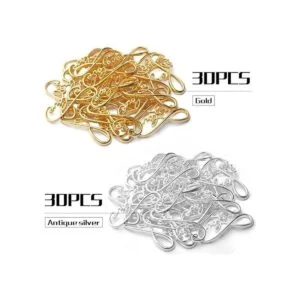 60pcs Infinity Love Símbolo Conectores Encantos Colgantes_2