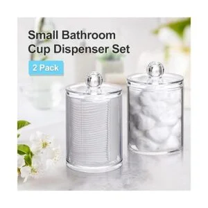 Paquete de 2 dispensadores pequeños de papel desechables_6