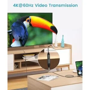 Cable de extensión USB C 2 pies2.0 ft USB 3.1 Gen 2_3