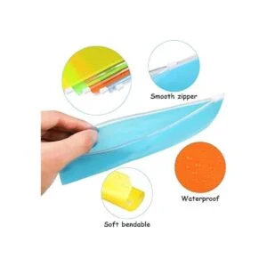 Carpeta de 12 piezas de PVC con bolsillo para hojas_2