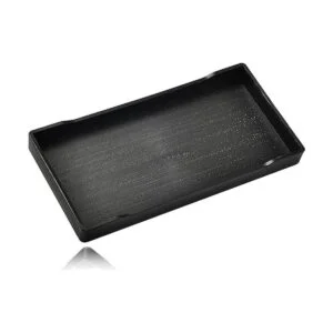 VCREATC Mini bandeja pequeña negra 8 x 4 pulgadas para_1