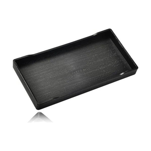 VCREATC Mini bandeja pequeña negra 8 x 4 pulgadas para_1