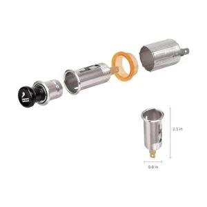 DAMAVO YM1082 Juego de enchufe para encendedor de_4