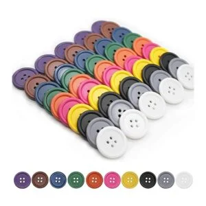 Raydodo 50 botones de 0.984 in para manualidades botones_3