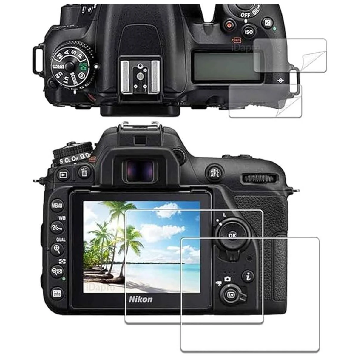 Protector de pantalla de cristal para Nikon D7500_1