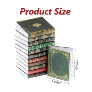 24 piezas de miniaturas a escala 112 libros de casa de_2