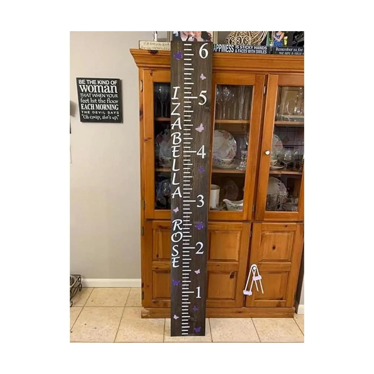 Plantilla de regla de crecimiento de 7 pies tabla de_7