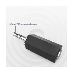 Adaptador estéreo a mono de 0.138 in 2 unidades de 0.138_2