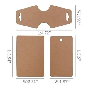 150 tarjetas de aretes collar tarjetas pulseras_2