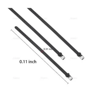 AUEAR Paquete de 20 pulseras de 0.315 in para letras_2