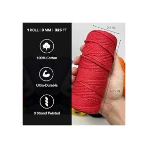 Cordón de macramé 3 mm X 325 pies_3