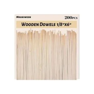 200 varillas de madera de 6 x 18 pulgadas varillas de_1
