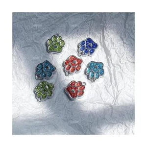 AUEAR Dijes con diseño de huella de animal y gato con_7