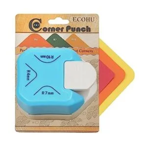 ECOHU Perforadora de esquina redonda 3 en 13 vías para_1