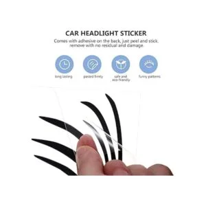 VICASKY 2 pares de calcomanías para faros delanteros de_6