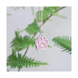 AUEAR Dijes con diseño de huella de animal y gato con_6