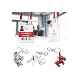 sprookber 100 cierres de mosquetón de metal con llavero_6