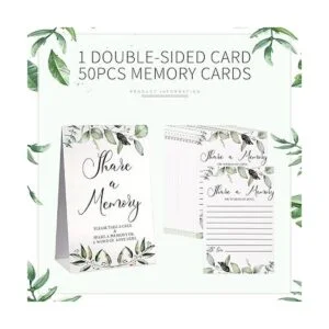 50 tarjetas de memoria de eucalipto verde para compartir_3