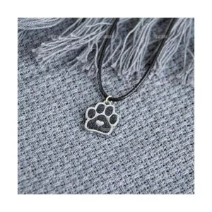 AUEAR Dijes con diseño de huella de animal y gato con_5